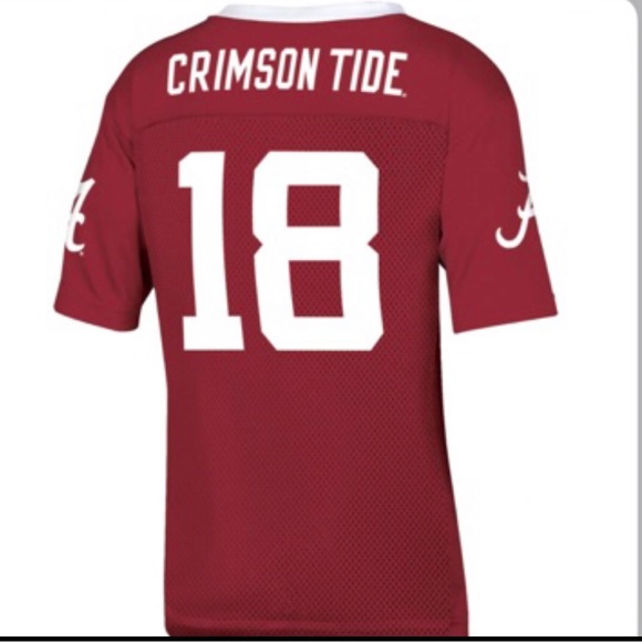 Alabama Crimson Tide Football Jersey “18” SIZE 38-40 - Picture 3 of 7